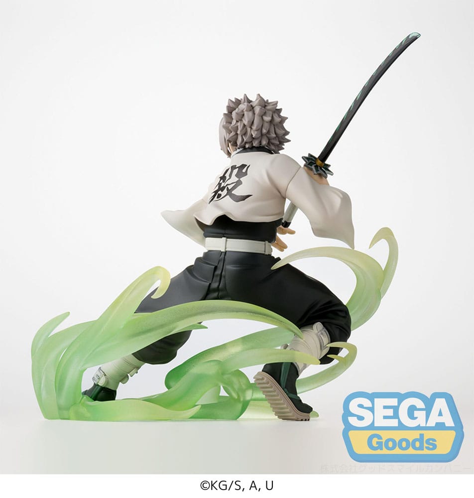 Demon Slayer: Kimetsu No Yaiba Xross Link Anime PVC Statue Sanemi Shinazugawa Hashira Training Arc 12 cm - M 3