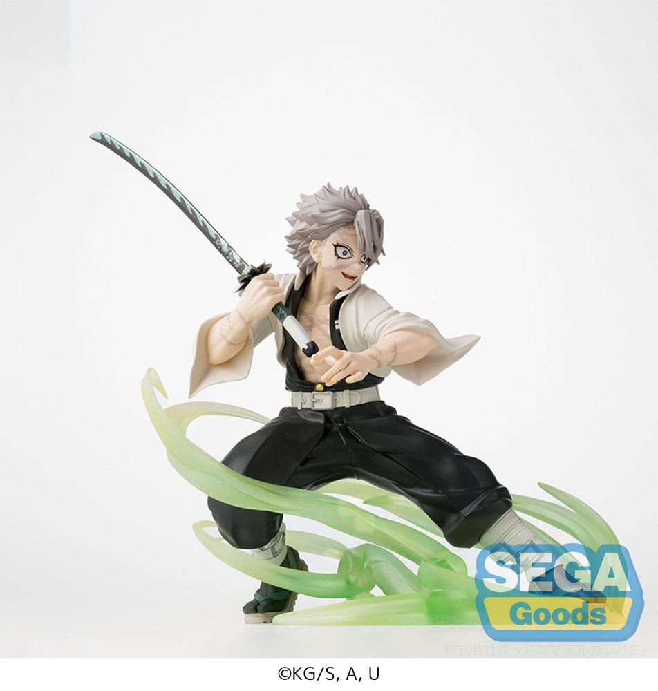 Demon Slayer: Kimetsu No Yaiba Xross Link Anime PVC Statue Sanemi Shinazugawa Hashira Training Arc 12 cm - M 4
