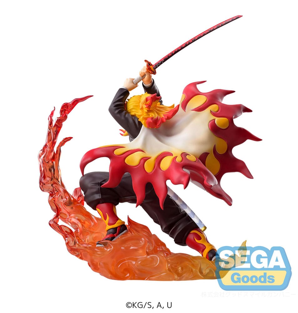 Demon Slayer: Kimetsu no Yaiba Xross Link Anime PVC Statue Kyojuro Rengoku 15 cm - M 5