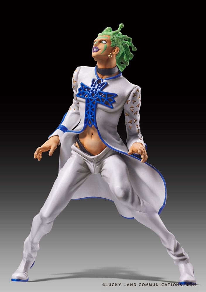 JoJo's Bizarre Adventure Part 5 Golden Wind Statue Legend PVC Statue Cioccolata 17 cm - M 2