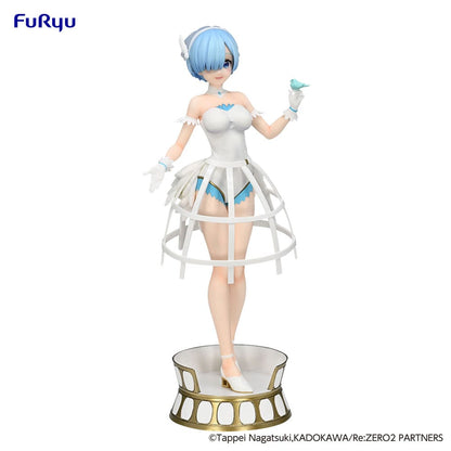 Re: Zero Exceed Creative PVC Statue Rem Cage White Dress 22 cm - M 99