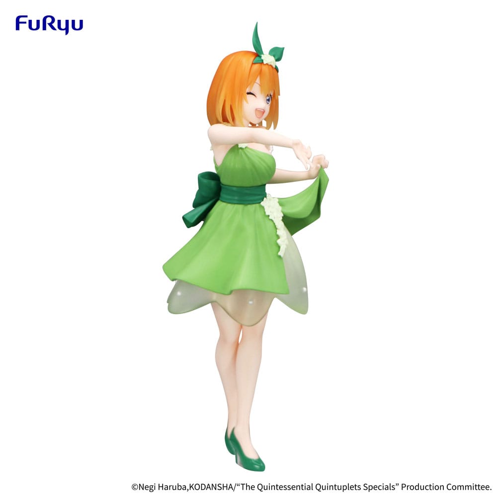The Quintessential Quintuplets Trio-Try-It PVC Statue Nakano Yotsuba Pastel Dress Ver. 22 cm - M 5