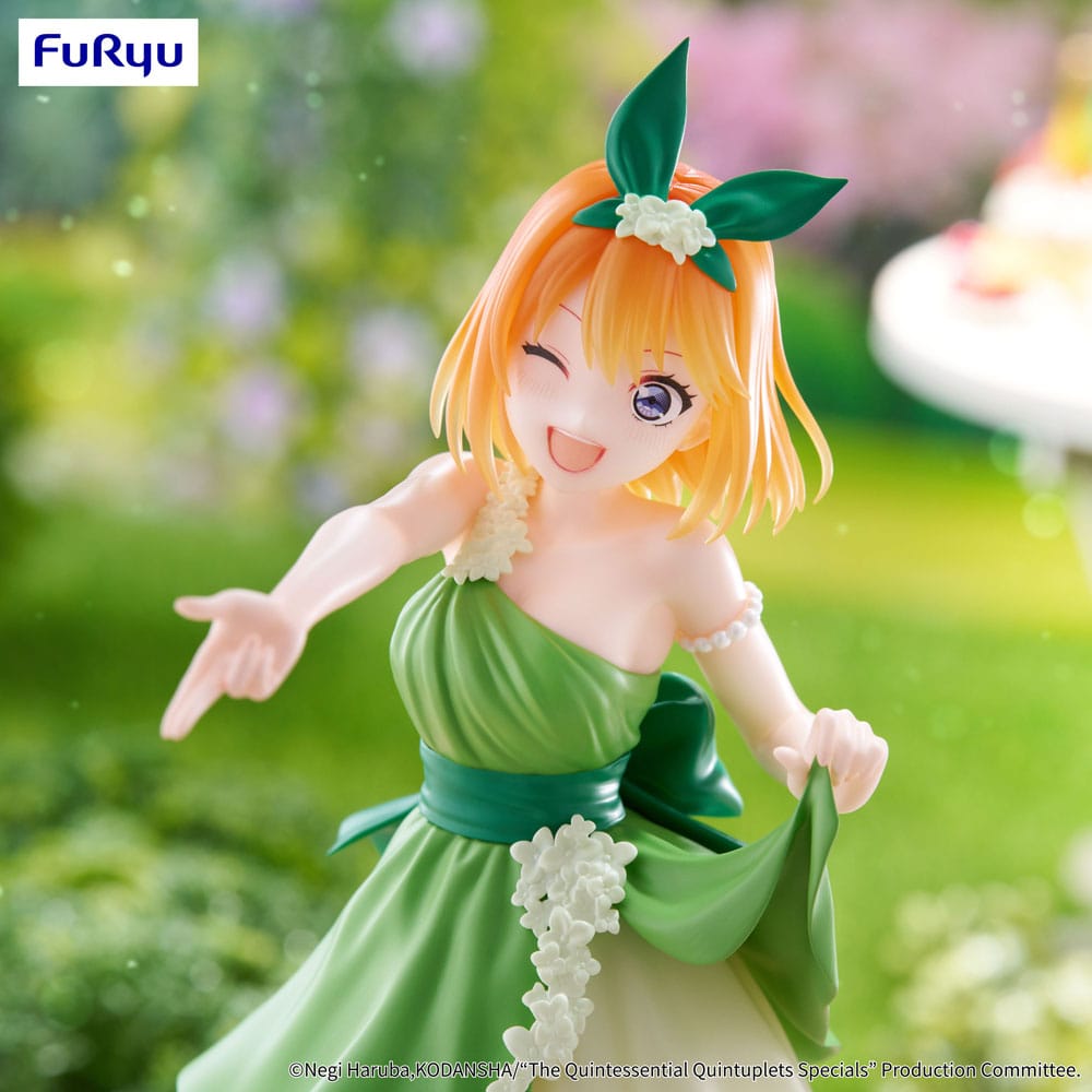 The Quintessential Quintuplets Trio-Try-It PVC Statue Nakano Yotsuba Pastel Dress Ver. 22 cm - M 6