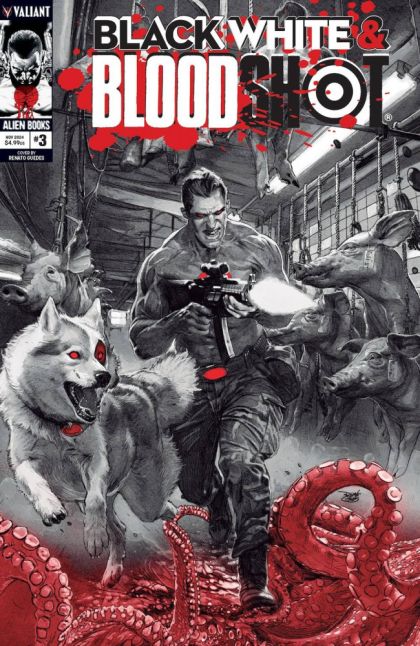 2024 - Valiant Entertainment - ON DEMAND - Black White & Bloodshot #3 Var. A - M - Eng 1