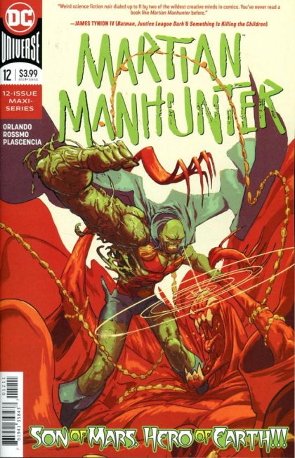 2020 - Martian Manhunter, Vol. 5 #12 Var. A - Champion And Chief - M - ENG - PRE-ORDER 1