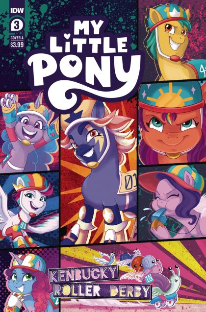 2024 - IDW Publishing - ON DEMAND - My Little Pony: Kenbucky Roller Derby #3 Var. A - M - Eng 1