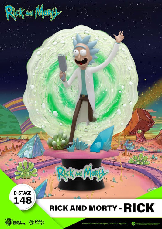 Rick & Morty D-Stage PVC Diorama Rick 14 cm - M 1