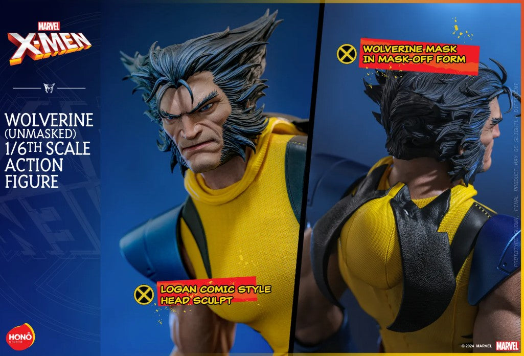 Hono Marvel 1/6 Scale Wolverine (Unmasked) - M 2