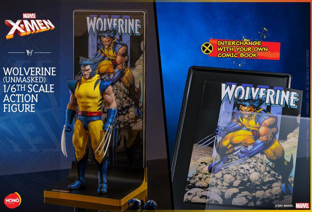 Hono Marvel 1/6 Scale Wolverine (Unmasked) - M 6