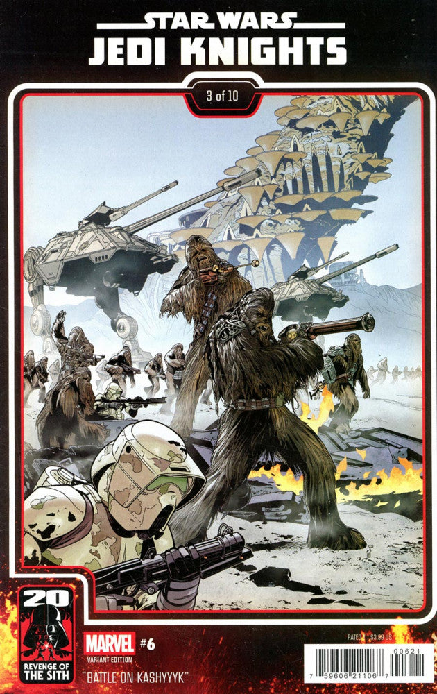 2025 - Star Wars: Jedi Knights #6 Var. B - Sinsara - M - ENG