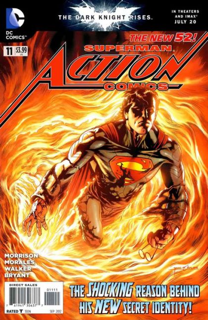 2012 - Action Comics, Vol. 2 #11 Var. A - Superman's New Secret Identity / Clothes Encounter - M - ENG - PRE-ORDER 1
