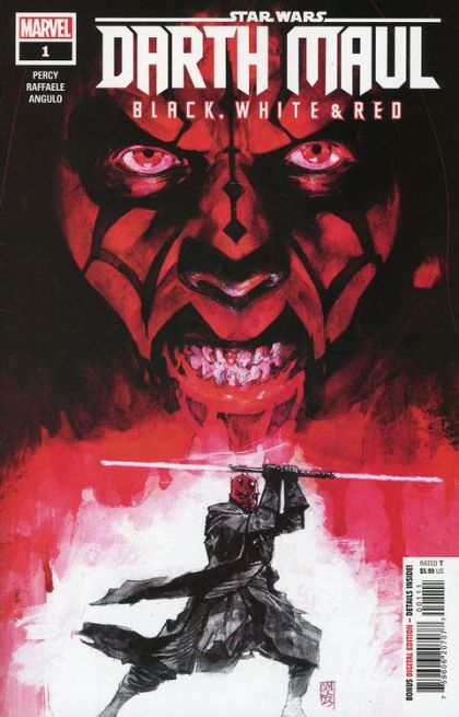 2024 - Star Wars: Darth Maul - Black, White & Red #1 Var. A - Ghost Ship - M - ENG - PRE-ORDER 1