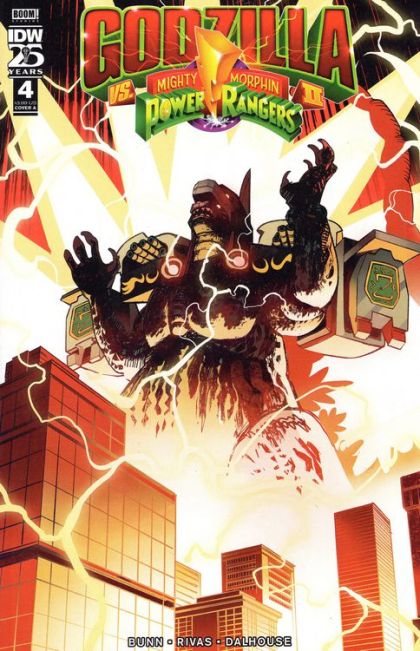 2024 - Godzilla vs. Mighty Morphin Power Rangers, Vol. 2 #4 Var. A - M - ENG - PRE-ORDER 1