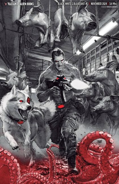 2024 - Valiant Entertainment - ON DEMAND - Black White & Bloodshot #3 Var. E - M - Eng 1