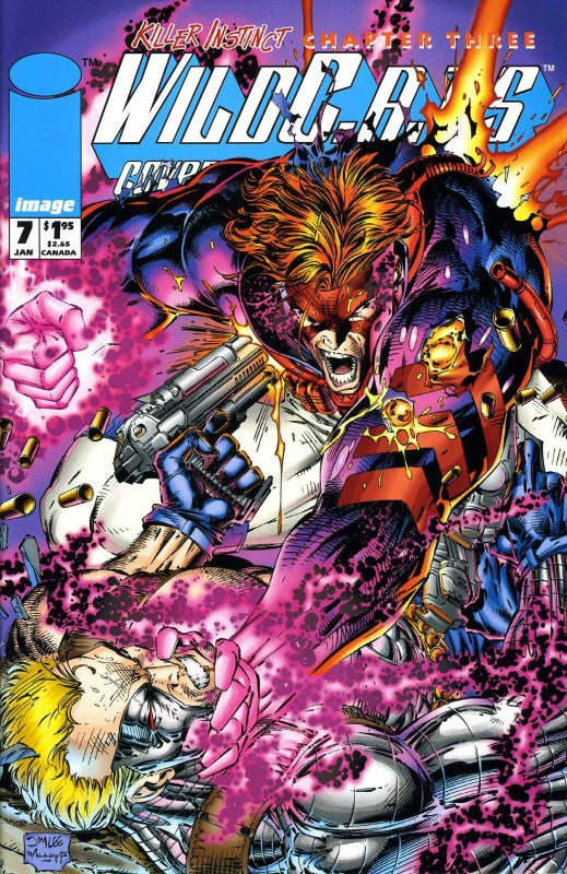 1994 - WildC.A.T.s, Vol. 1 #7 Var. A - Chapter Three: Showdown - NM - ENG 1