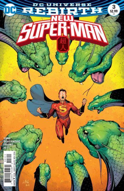 2016 - New Super-Man #3 Var. A - Part Three - M - ENG - PRE-ORDER 1
