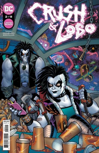 2021 - Crush & Lobo #2 Var. A - I'm Fine! aka Travel Mugs are Very Useful in Space - M - ENG - PRE-ORDER 1