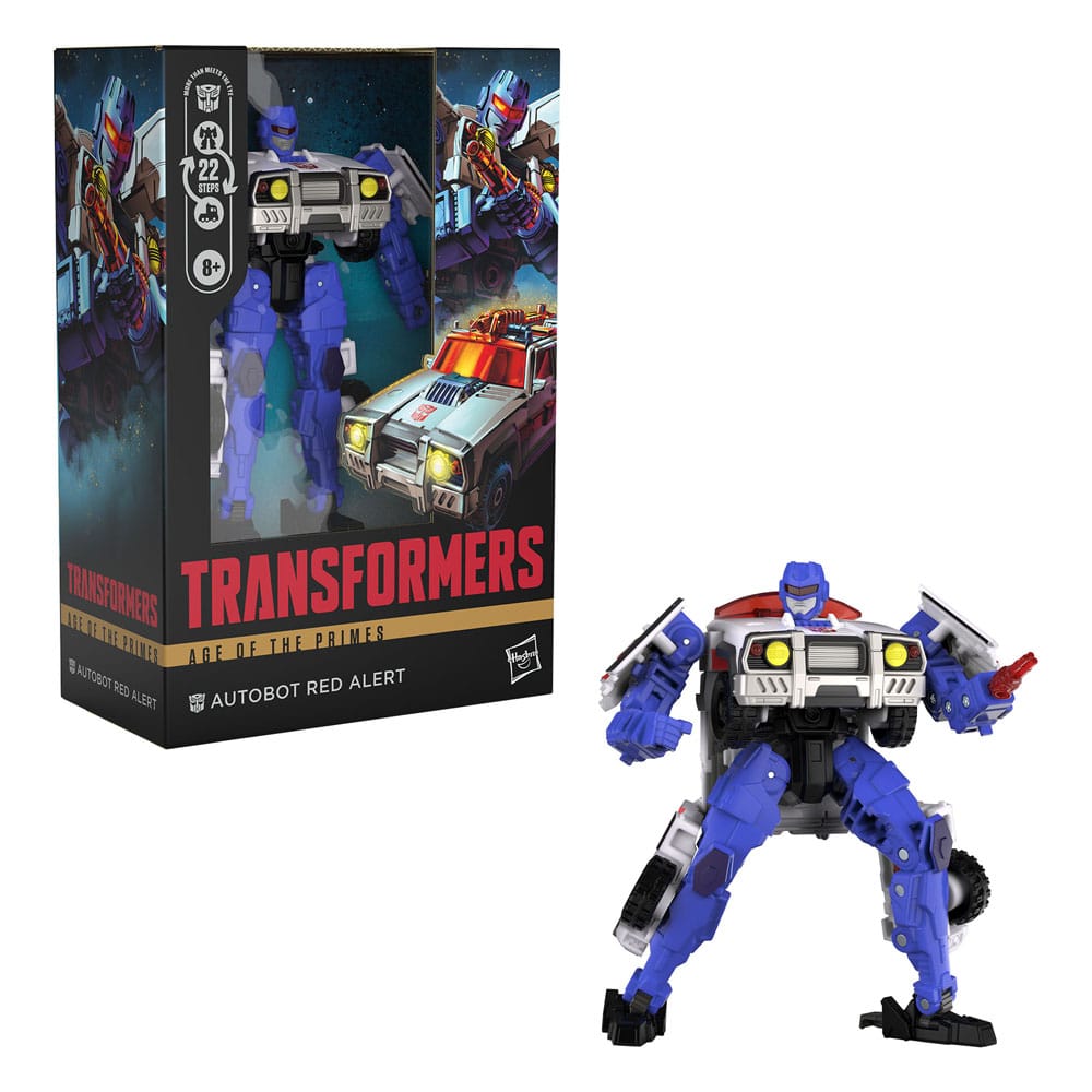 Transformers Age Of The Primes Voyager Class Action Figure The Thirteen Autobot Red Alert 18 cm - M 5