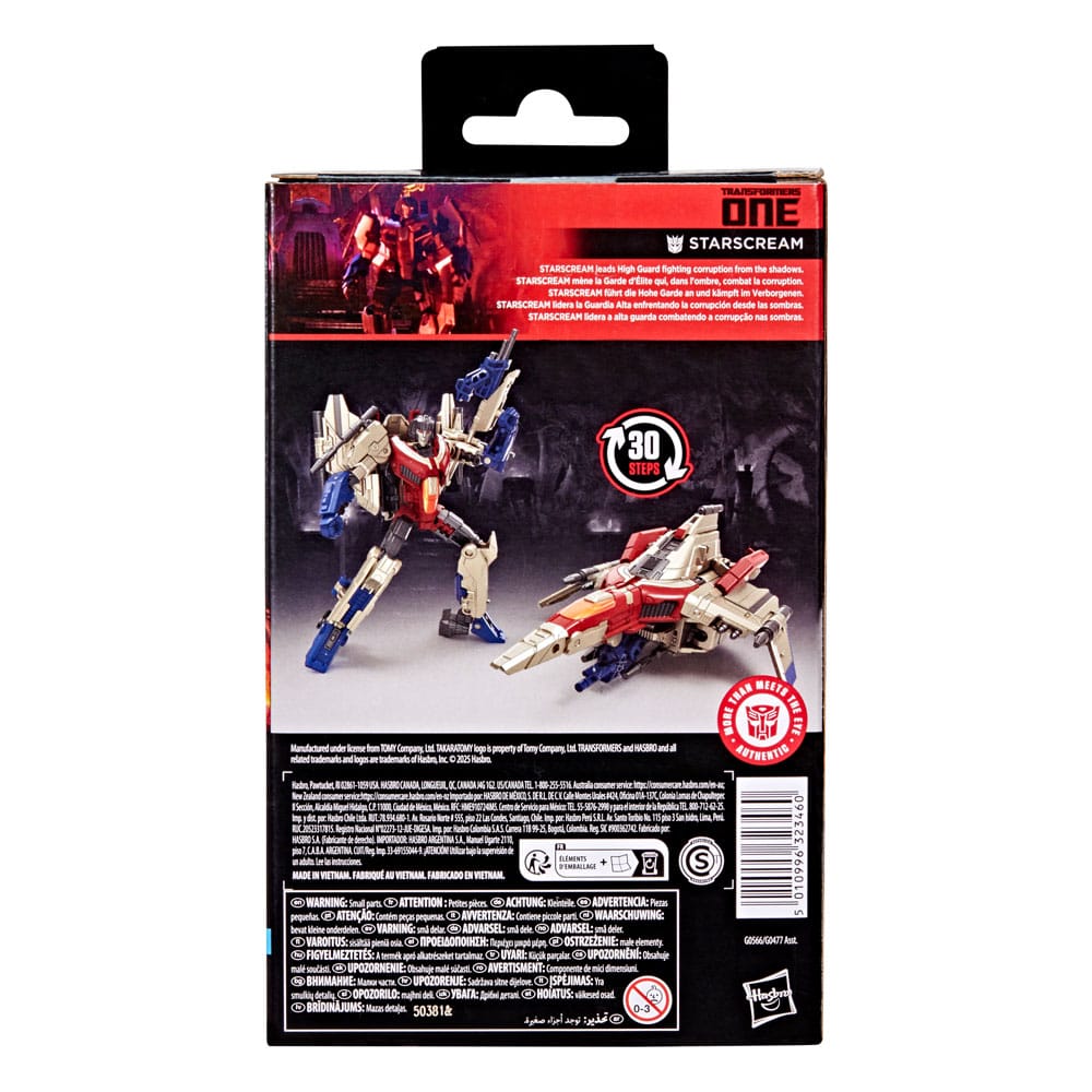 Transformers One Studio Series Deluxe Class Action Figure Starscream 11 cm - M 5