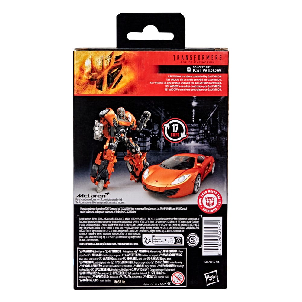 Transformers: Age Of Extinction Studio Series Leader Class Action Figure Concept Art Ksi Widow 11 Cm - M 4