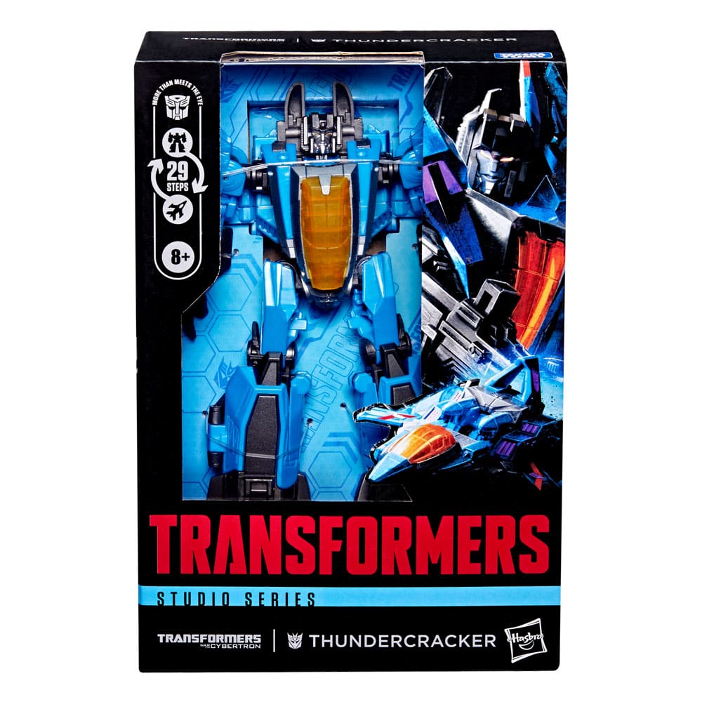 Transformers: War For Cybertron Studio Series Voyager Class Action Figure Thundercracker 16 cm - M 4