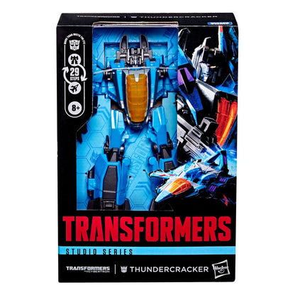 Transformers: War For Cybertron Studio Series Voyager Class Action Figure Thundercracker 16 cm - M 4