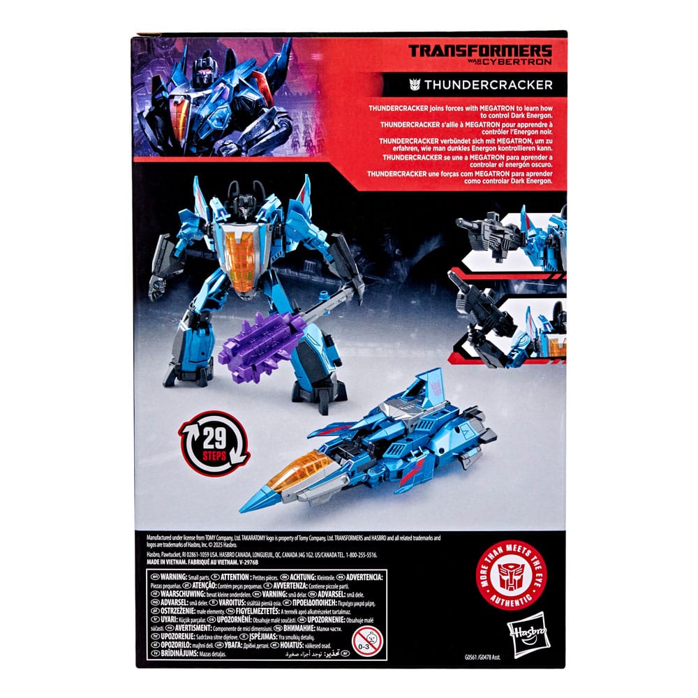Transformers: War For Cybertron Studio Series Voyager Class Action Figure Thundercracker 16 cm - M 5