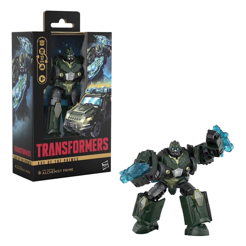 Transformers Age of the Primes Deluxe Class Action Figure The Thirteen Alchemist Prime 14 cm - M 4
