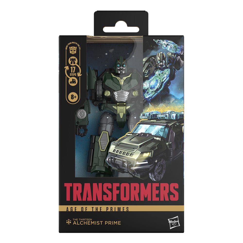 Transformers Age of the Primes Deluxe Class Action Figure The Thirteen Alchemist Prime 14 cm - M 5