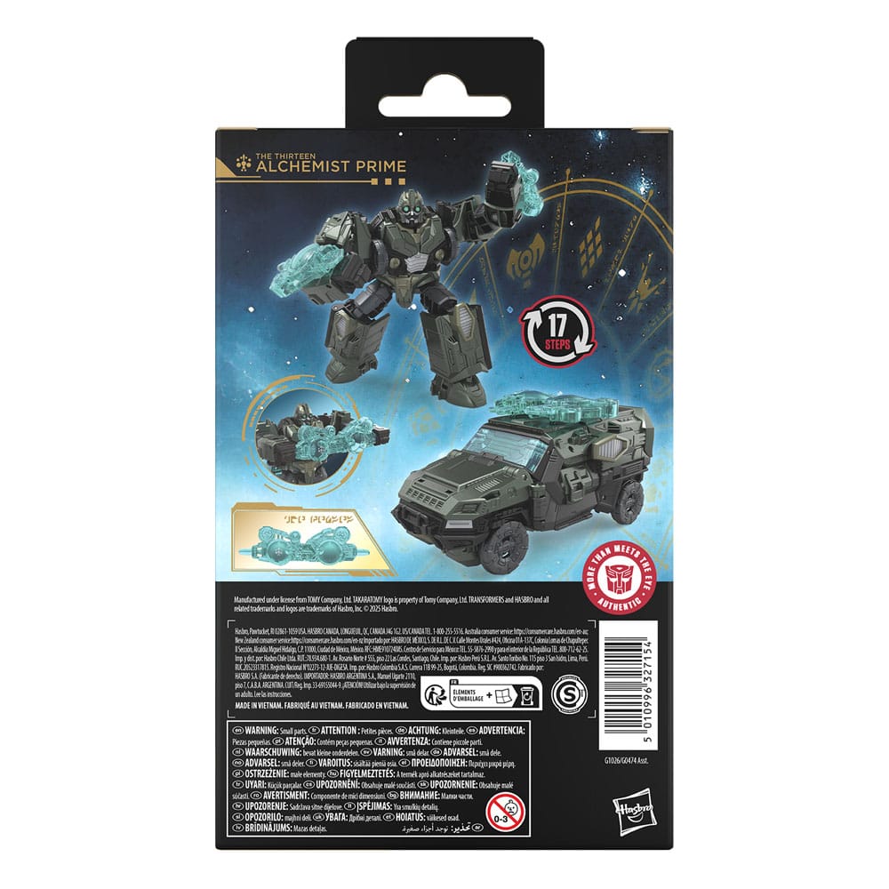 Transformers Age of the Primes Deluxe Class Action Figure The Thirteen Alchemist Prime 14 cm - M 6