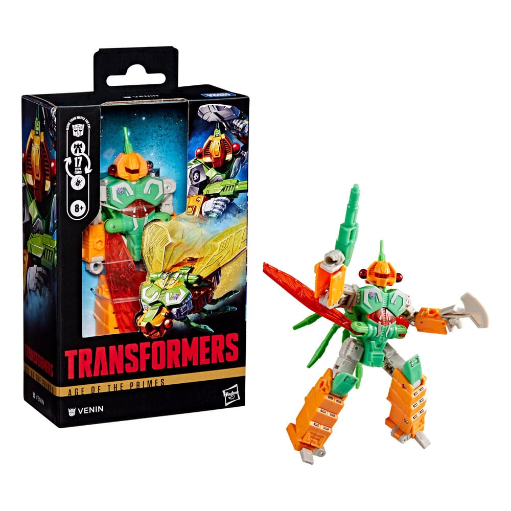 Transformers Age of the Primes Deluxe Class Action Figure Venin 14 cm - M 3