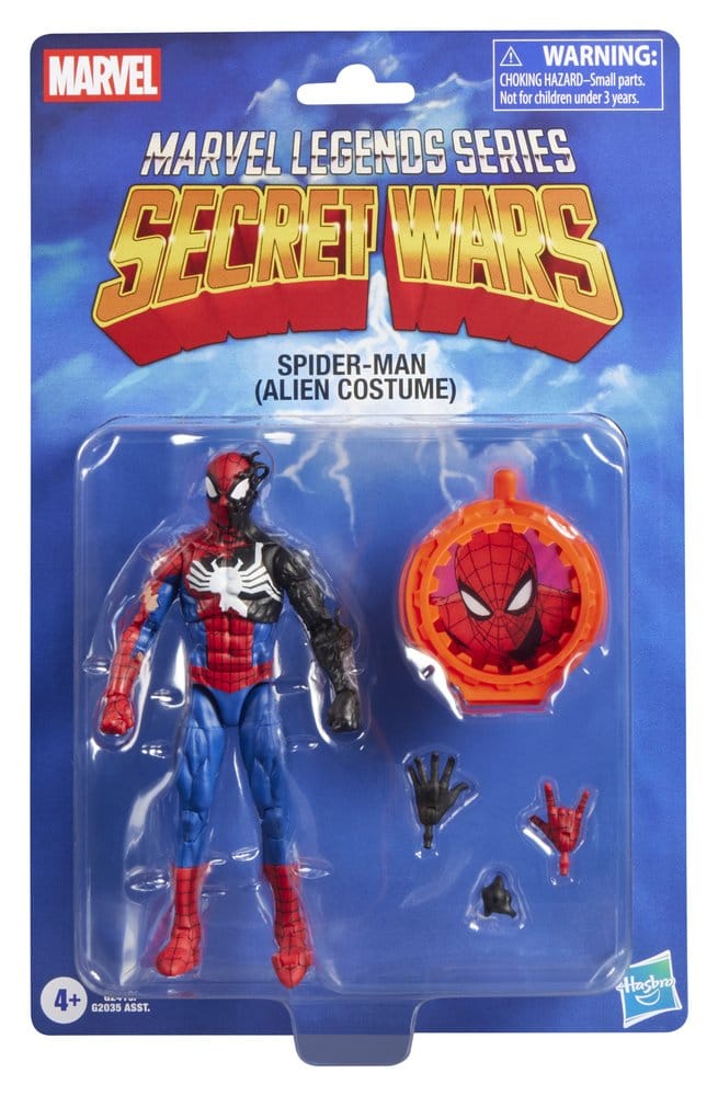 Secret Wars Marvel Legends Action Figure Spider-Man (Alien Costume) 15 cm - M 6