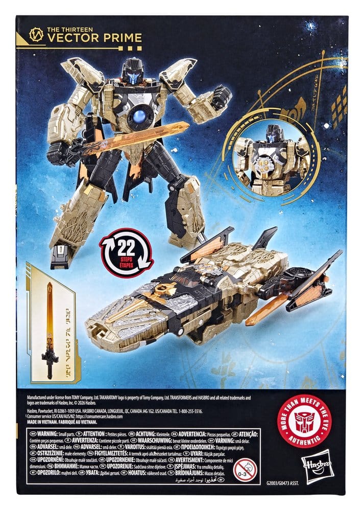 Transformers Age of the Primes Voyager Class Action Figure The Thirteen Vector Prime 18 cm - M 6
