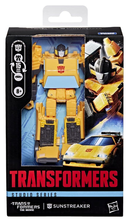 The Transformers: The Movie Studio Series Deluxe Class Action Figure Sunstreaker 11 cm - M 4