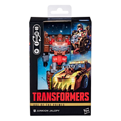 Transformers Age of the Primes Deluxe Class Action Figure Junkion Jalopy 14 cm - M 4