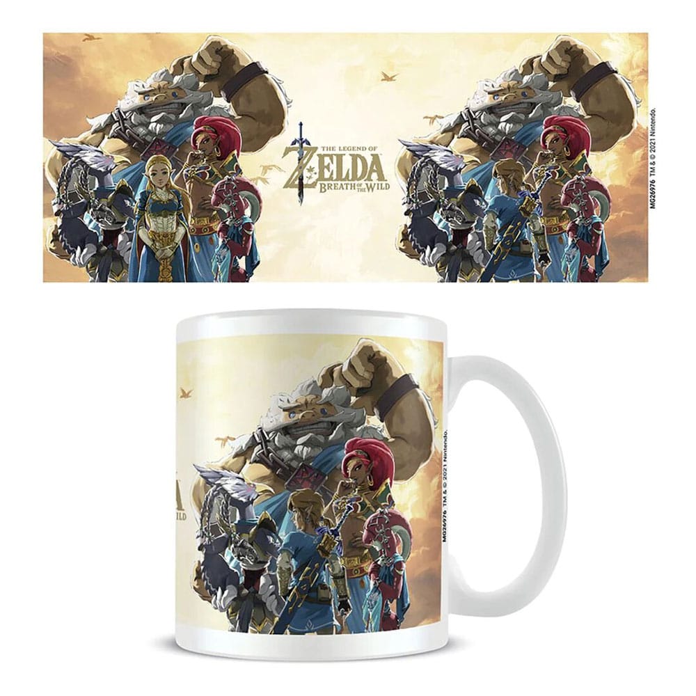 The Legend Of Zelda Breath Of The Wild Mug Champions Sunset - M 1