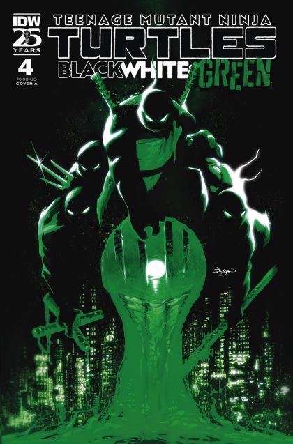 2024 - IDW Publishing - ON DEMAND - Teenage Mutant Ninja Turtles: Black, White & Green #4 Var. A - M - Eng 1