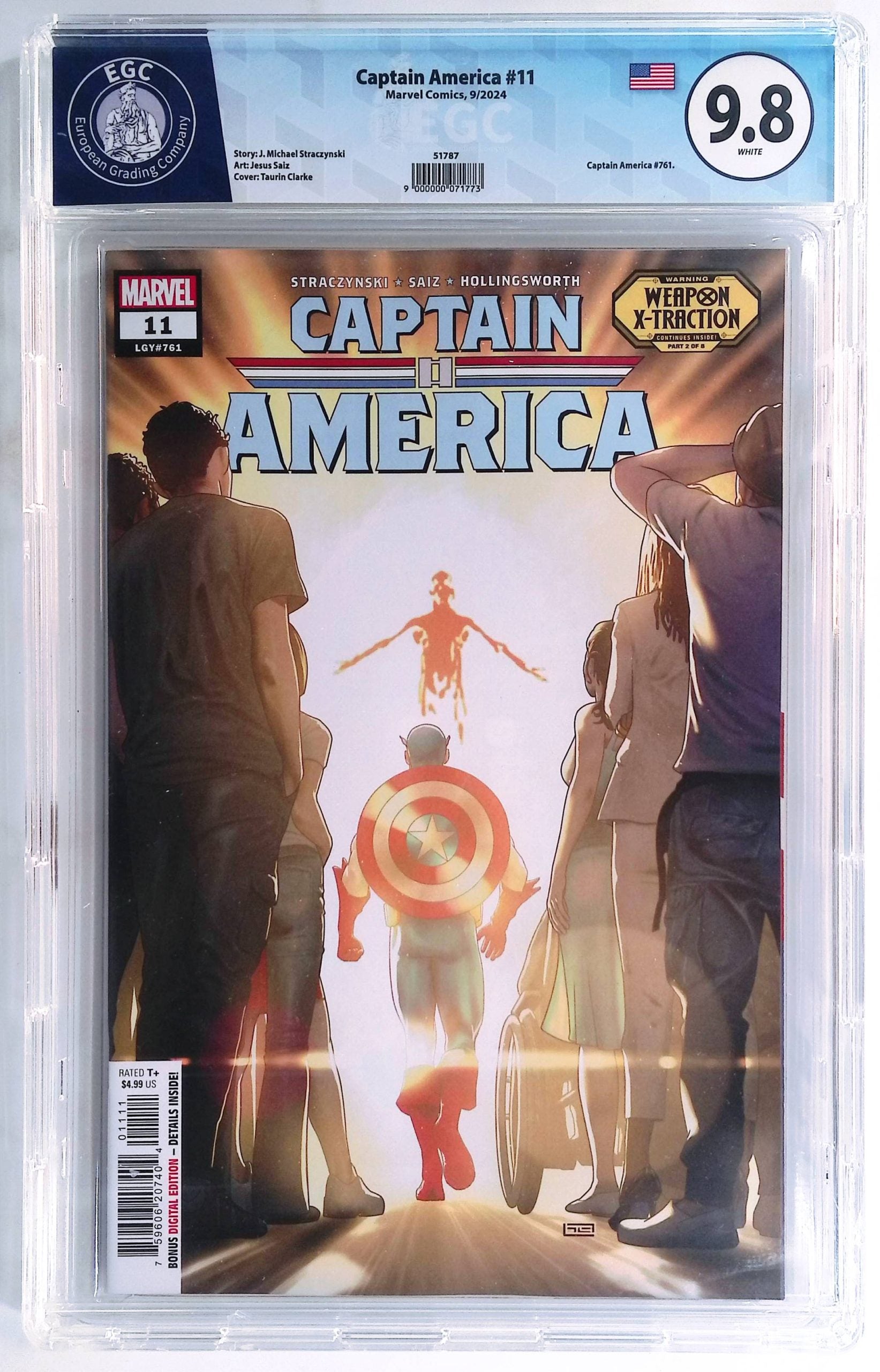 2024 - Captain America, Vol. 11 #11 Var. A - NM/M - ENG 1