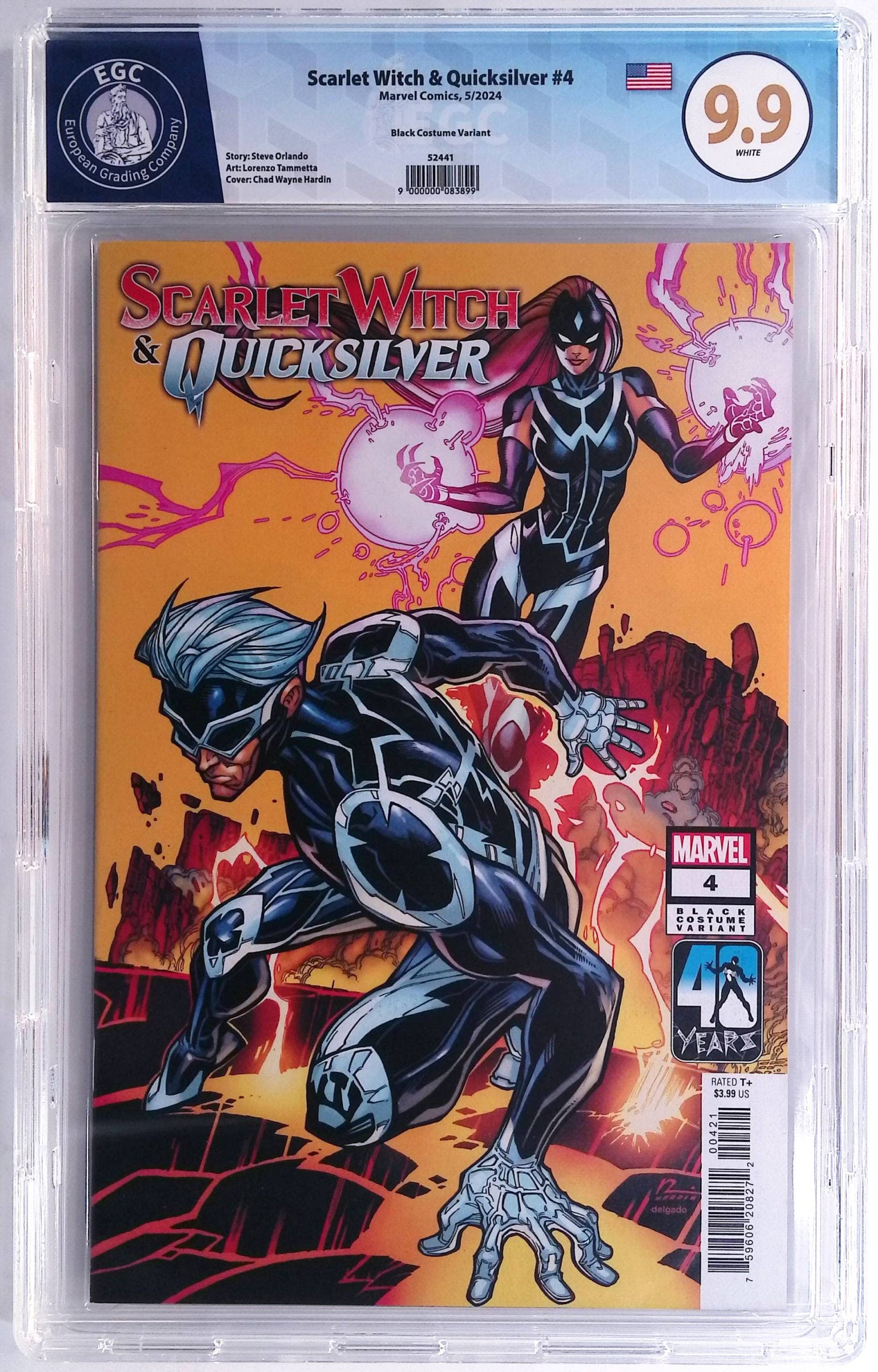 2024 - Scarlet Witch & Quicksilver #4 Var. B - M - ENG 1