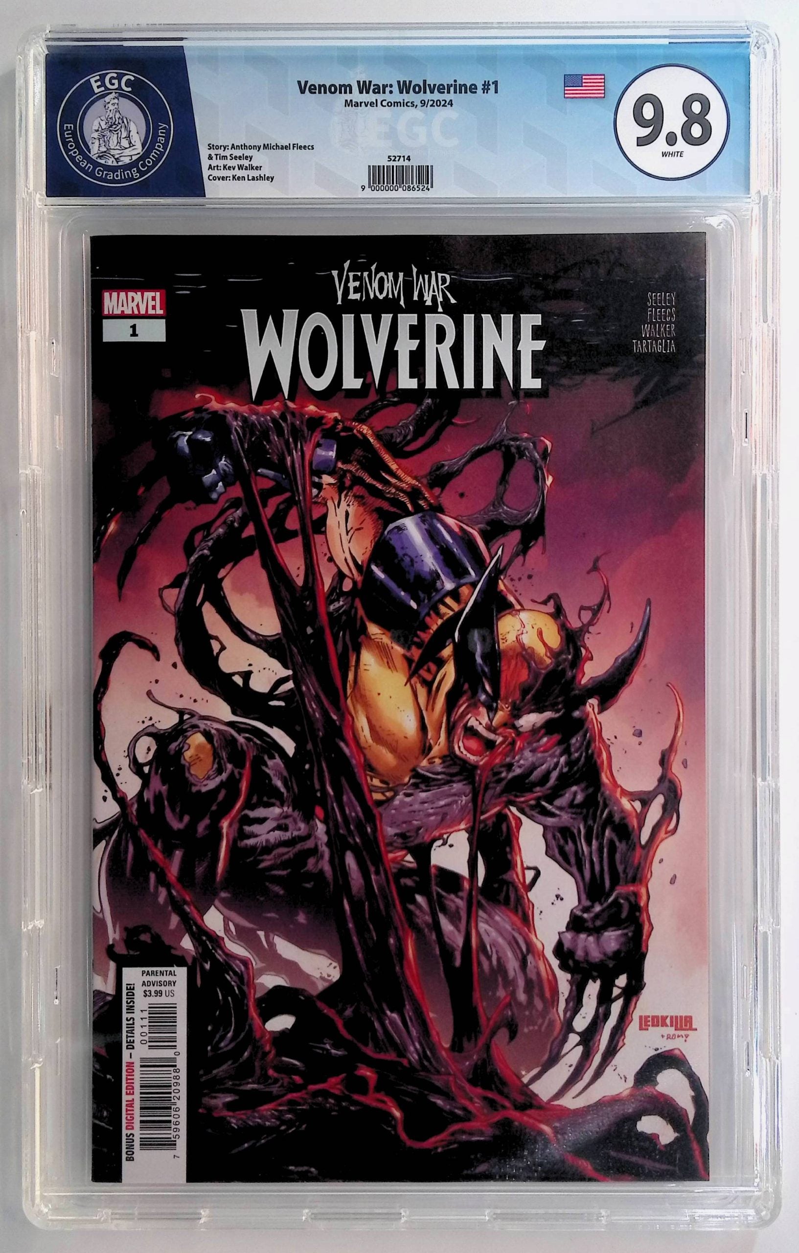 2024 - Venom War: Wolverine #1 Var. A - NM/M - ENG 1