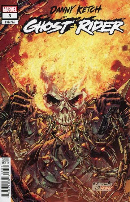 2023 - Danny Ketch: Ghost Rider #3 Var. B - Fear the Dark - M - ENG 1