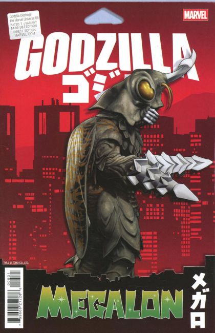 2025 - Godzilla Destroys the Marvel Universe #5 Var. C - M - ENG 103