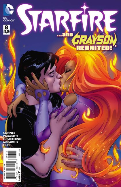 2016 - Starfire, Vol. 2 #8 Var. A - Lovers And Other Dangers - M - ENG - PRE-ORDER 1