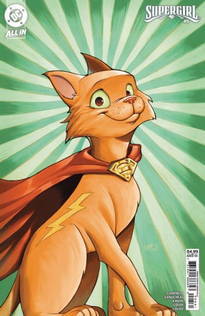2025 - Supergirl, Vol. 8 #5 Var. C - Paws and Effect - M - ENG - PRE-ORDER 1