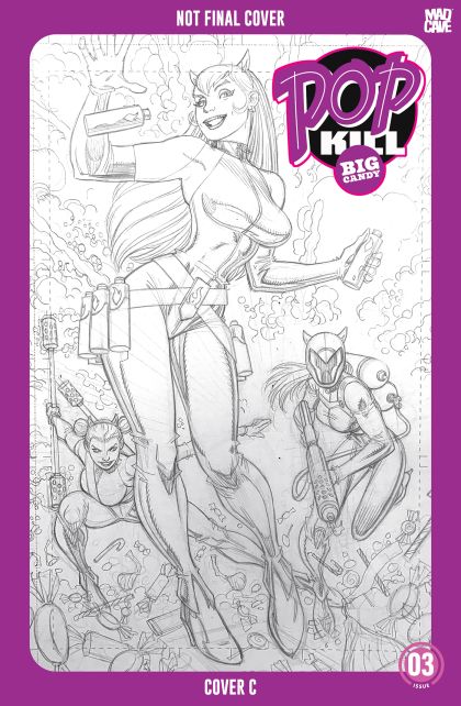 Pop Kill Big Candy #3 (Of 4) Cvr C Art Adams Var - M - ENG - PROMO 1
