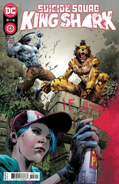 2021 - Suicide Squad: King Shark #3 Var. A - Eye of the Queen Tiger - M - ENG - PRE-ORDER 1