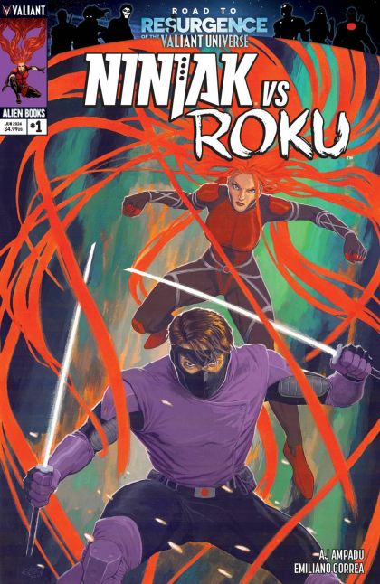 2024 - Valiant Entertainment - ON DEMAND - Ninjak vs. Roku #1 Var. A - M - Eng 1