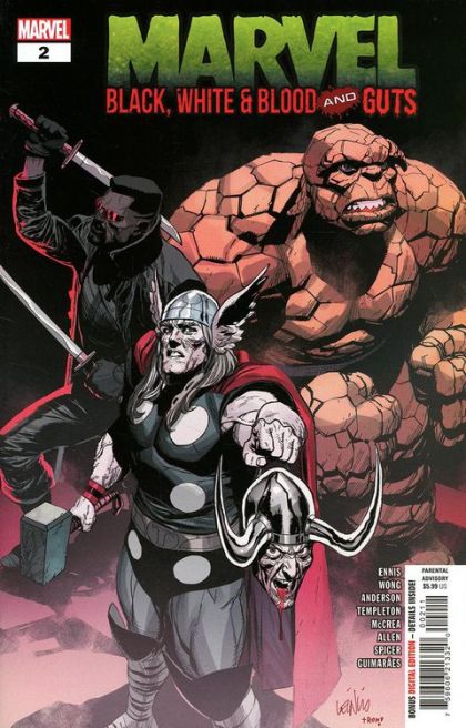 2025 - Marvel: Black, White &amp; Blood and Guts #2 Var. A - M - ENG - PRE-ORDER 1