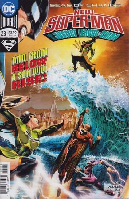 2018 - New Super-Man and the Justice League of China #23 Var. A - M - ENG - PRE-ORDER 1