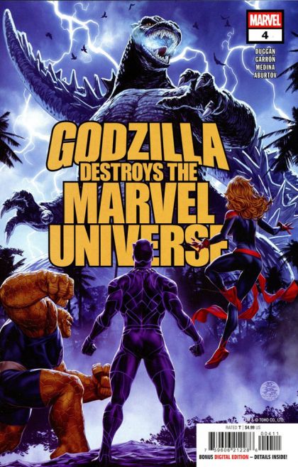 2025 - Godzilla Destroys the Marvel Universe #4 Var. A - Part Four - M - ENG 1